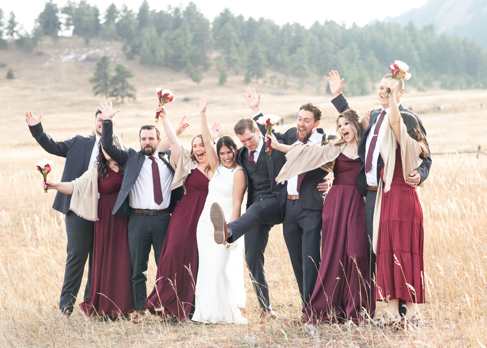 Breanna and Tim's wedding in Boulder Colorado