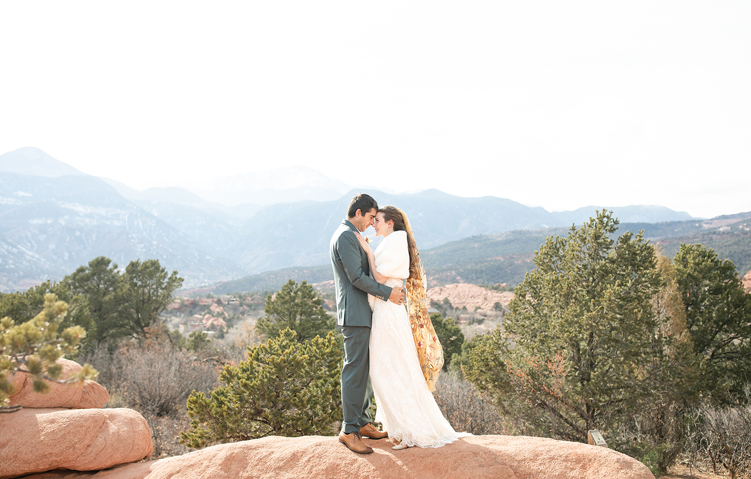 Garden of the Gods elopement in Colorado Springs